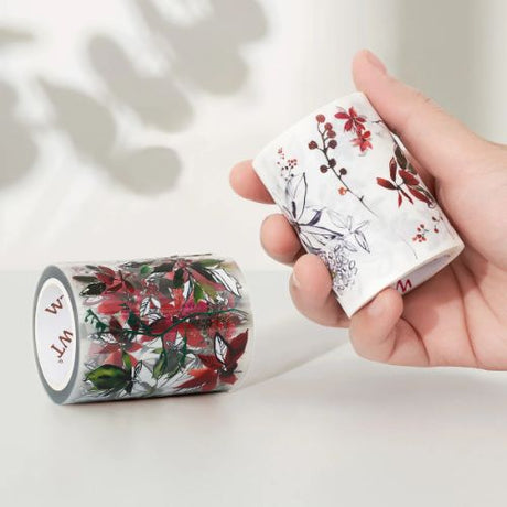 The Washi Tape Shop - Poinsettia Wide - PET Tape