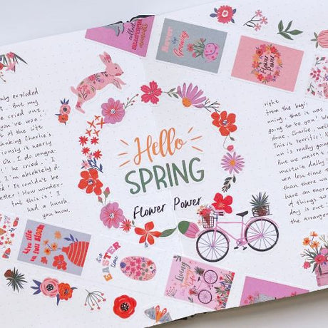 The Washi Tape Shop - The Spring Gallery Washi Tape Sticker Set