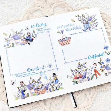 The Washi Tape Shop - Misty Haven Washi Tape Sticker Set