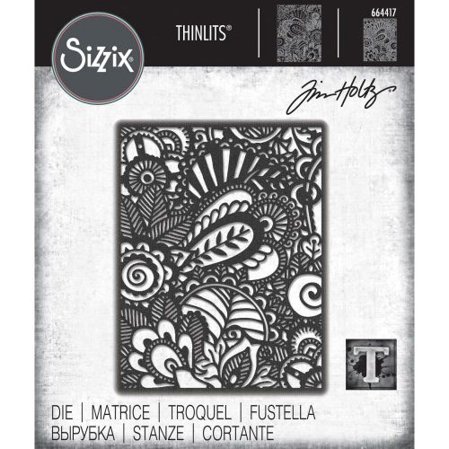 Sizzix Thinlits Dies By Tim Holtz Doodle Art