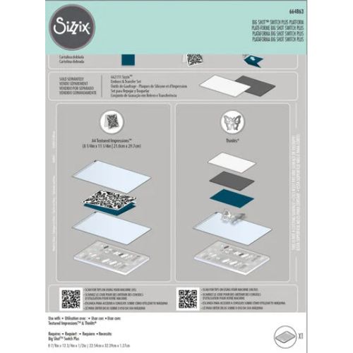 Sizzix Big Shot Switch Plus Accessory Platform, Standard - Postage as per Actual