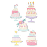 Sizzix Thinlits Dies By Olivia Rose 10/Pkg-Build A Cake 665882