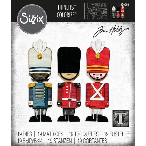 Sizzix - Thinlits Die Set 19PK - Harvey, Colorize by Tim Holtz