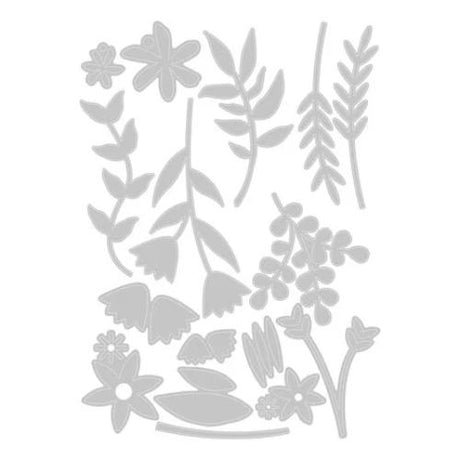 Sizzix Thinlits Die by Lisa Jones Boho Bouquet (16pcs) (666109)