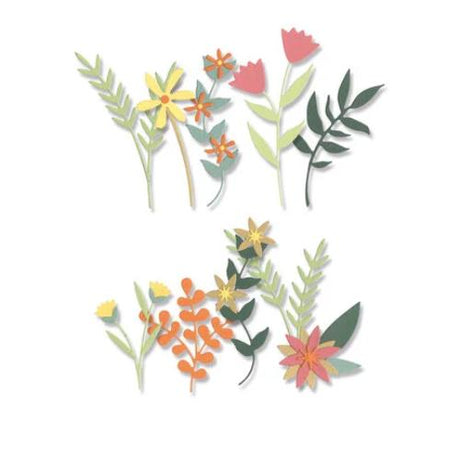 Sizzix Thinlits Die by Lisa Jones Boho Bouquet (16pcs) (666109)