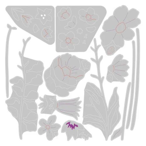 Sizzix - Thinlits: 666244 In the Meadow