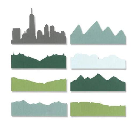 Sizzix - Thinlits: 666248 Skyline Silhouettes