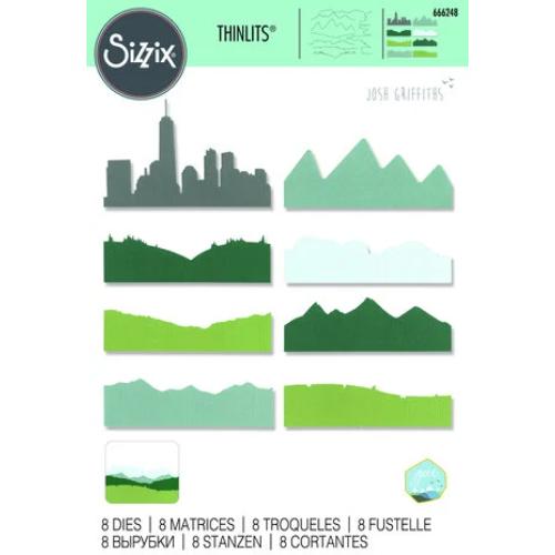 Sizzix - Thinlits: 666248 Skyline Silhouettes