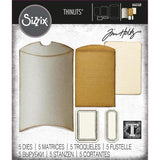 Sizzix Thinlits Dies By Tim Holtz 5/Pkg Vault Pillow Box + Bag