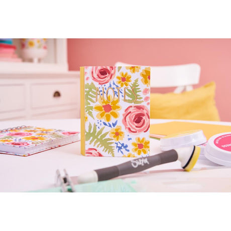 Sizzix A6 Layered Stencil 4/Pkg Abstract Blooms