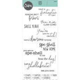 Sizzix Clear Stamps 11/Pkg Seas The Day