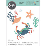 Sizzix Thinlits Dies 11/Pkg Ocean Medley