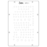 Sizzix Clear Stamp Set 6/Pkg W/Stencils 3/Pkg By Cat Kerr-The Visiter- 666758