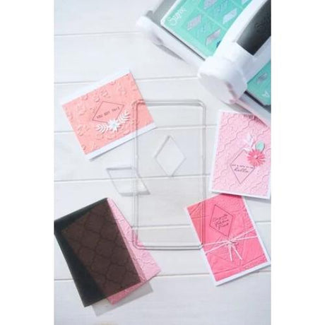 Sizzix Dimensional Diffuser Accessory Diamond Plate and Insert by Stacey Park