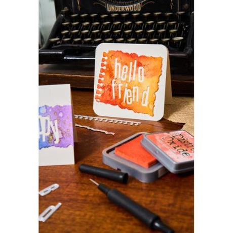 Sizzix Thinlits 31PK Die Set  Vault Edges by Tim Holtz