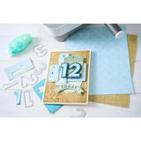 Sizzix Thinlits Die by 49 and Market This or That 2 Inch Numbers (20pcs) (666952)