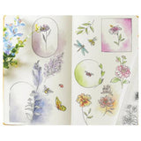 Sizzix Studio Clear Stamps by Willow Wolfe Floral Frames and Mini Flowers (18pcs) (666925)