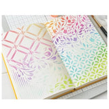 Sizzix Studio Layered Stencils by Willow Wolfe Backgrounds (4pcs) (667004)