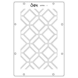 Sizzix Studio Layered Stencils by Willow Wolfe Backgrounds (4pcs) (667004)