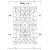 Sizzix Studio Layered Stencils by Willow Wolfe Backgrounds (4pcs) (667004)