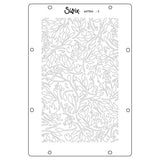 Sizzix Studio Layered Stencils by Willow Wolfe Backgrounds (4pcs) (667004)