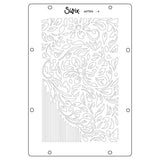 Sizzix Studio Layered Stencils by Willow Wolfe Backgrounds (4pcs) (667004)