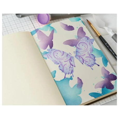Sizzix Studio Layered Stencils Butterflies by Willow Wolfe (667040)