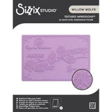Sizzix Studio A6 Multi-Level Embossing Folder Vintage Label by Willow WolfeÊ(667029)