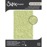 Sizzix Studio A6 Multi-Level Embossing Folder Nouveau Butterfly by Willow Wolfe (667030)