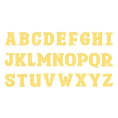 Sizzix Thinlits Die Set Nora Alphabet (26pcs) by Eileen Hull (667065)