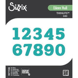Sizzix Thinlits Die Set Nora Numbers (10pcs) by Eileen Hull (667066)