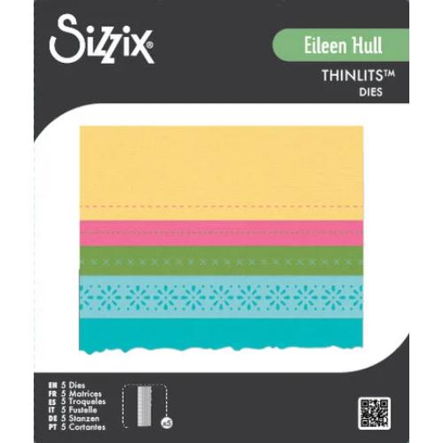 Sizzix Thinlits Die Set Page Edges (5pcs) by Eileen Hull (667067)
