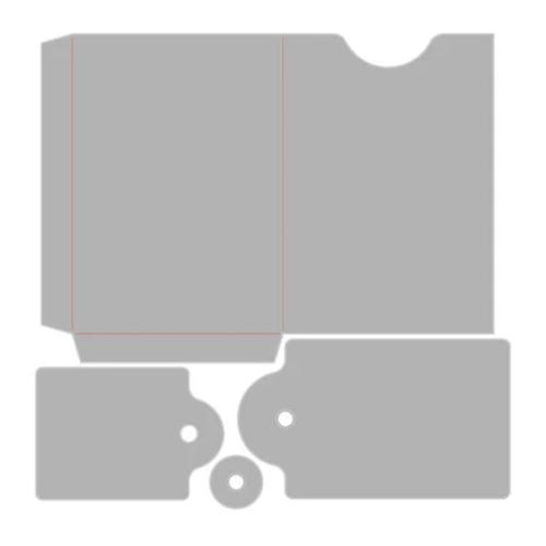 Sizzix Thinlits Die Set Ephemera Pocket & Tags (4pcs) by Eileen Hull (667068)