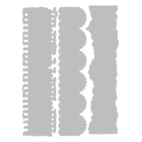 Sizzix Thinlits Die by Vicki Boutin Double Edgers (3pcs) (667072)