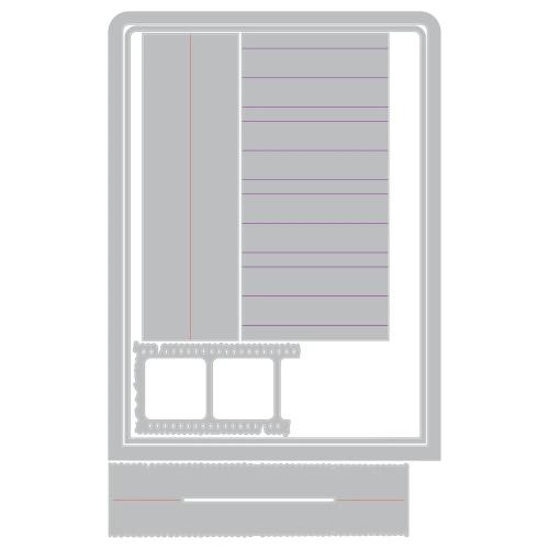 Sizzix Thinlits Die Set Build an Album by 49 & Market (667176)