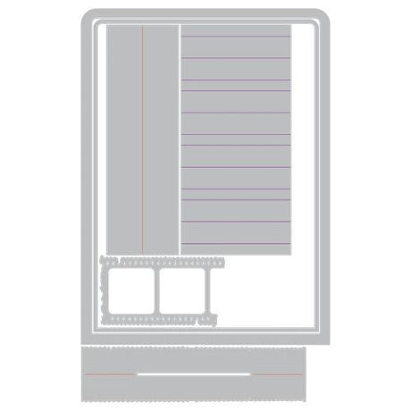 Sizzix Thinlits Die Set Build an Album by 49 & Market (667176)