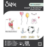 Sizzix Clear Stamps Set w/Framelit Dies Sweet Drop by 49 & Market (667179)