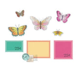 Sizzix Clear Stamps Set w/Framelit Dies Postage Wings by 49 & Market (667182)