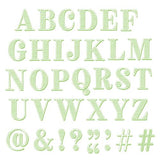 Sizzix Clear Stamps Set Textured Alphabet by 49 & Market (667184)