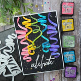 Sizzix Thinlets Die Set Celebration Streamers by Tim Holtz (667209)