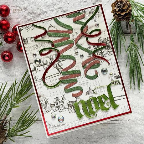 Sizzix Thinlets Die Set Celebration Streamers by Tim Holtz (667209)
