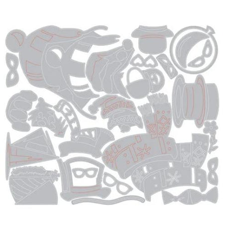 Sizzix - Tim Holtz - Thinlits Dies - Accessories Colorize - Large
