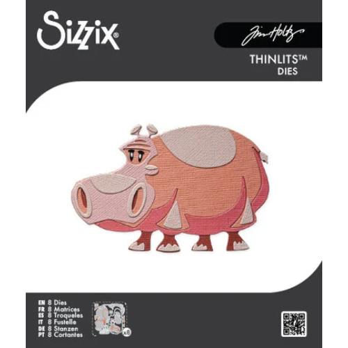 Sizzix - Tim Holtz - Thinlits Dies - Bernice Colorize - Mini