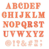 Sizzix Thinlits Die Set Lino Type Revival by 49 & Market (667221)