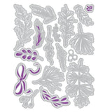 Sizzix Clear Stamps w/ Framelits Die Winter Greenery by Vicki Boutin (667188)