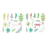 Sizzix Clear Stamps w/ Framelits Die Winter Greenery by Vicki Boutin (667188)