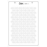 Sizzix Stencil A6 Holiday Layering Stripes by Vicki Boutin (667190)