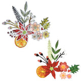 Sizzix Clear Stamps w/ Framelits Die Winter Florals by Vicki Boutin (667192)