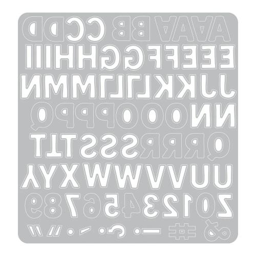 Sizzix Thinlits Die Mini Bold Alpha by Vicki Boutin (667198)