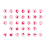 Sizzix Thinlits Die Alphabet Beads by Letters by Shells (667199)